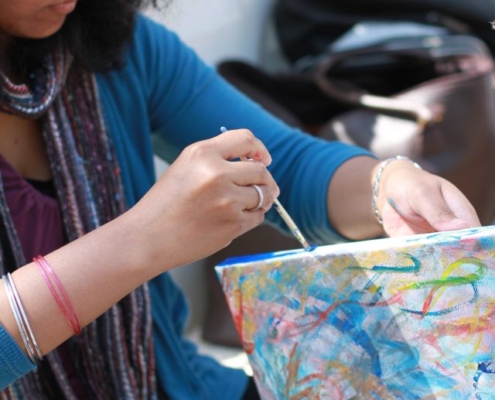 Painting in Jerusalem